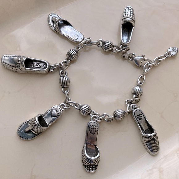 “I Love Shoes” Charm Bracelet by Brighton (EUC) - Picture 3 of 7